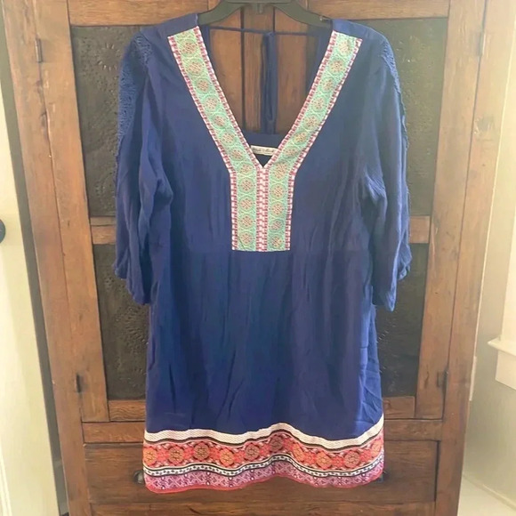 White Mark Midi Dress - Picture 1 of 4